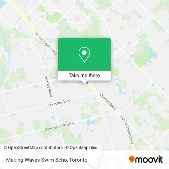 Making Waves Swim Scho map