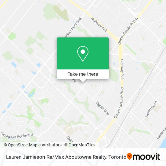 Lauren Jamieson-Re / Max Aboutowne Realty map