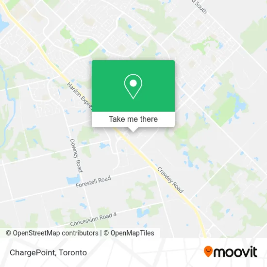 ChargePoint map