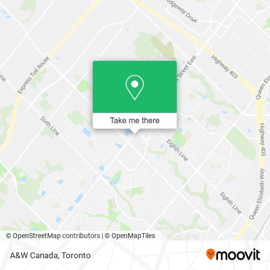 A&W Canada plan