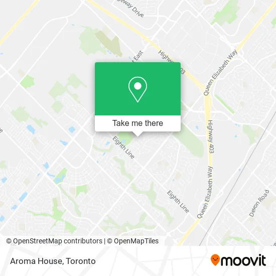 Aroma House map