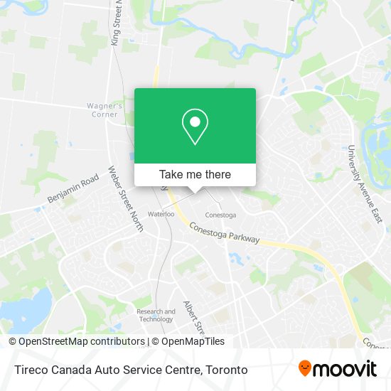 Tireco Canada Auto Service Centre plan