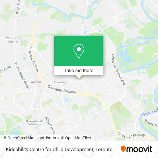 Kidsability Centre for Child Development map