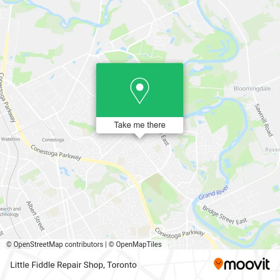 Little Fiddle Repair Shop map