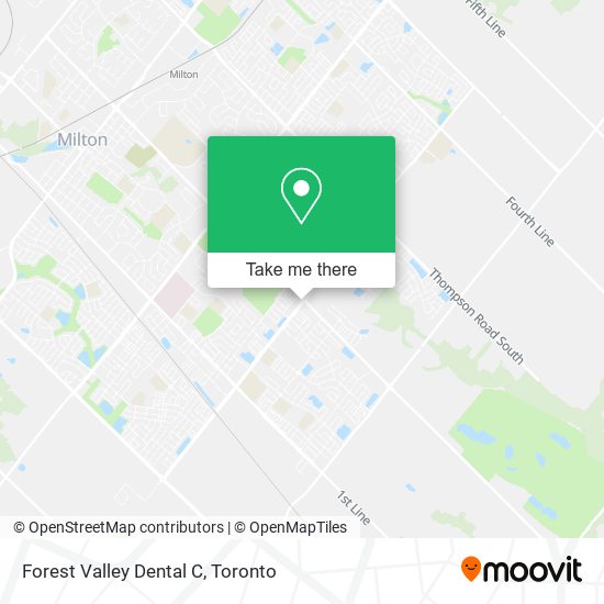 Forest Valley Dental C map
