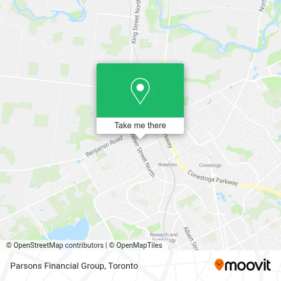 Parsons Financial Group map