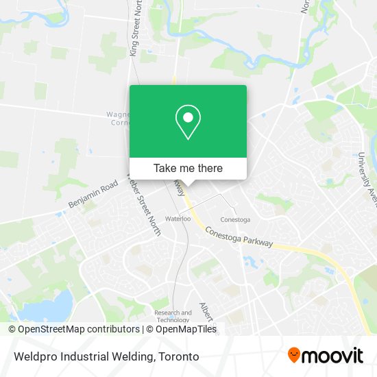 Weldpro Industrial Welding map