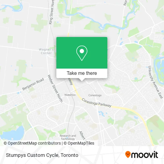 Stumpys Custom Cycle map