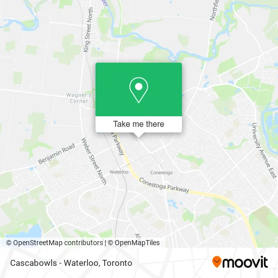 Cascabowls - Waterloo map