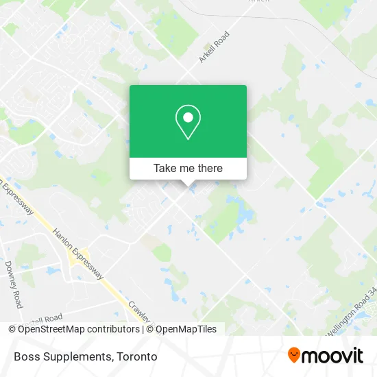 Boss Supplements map