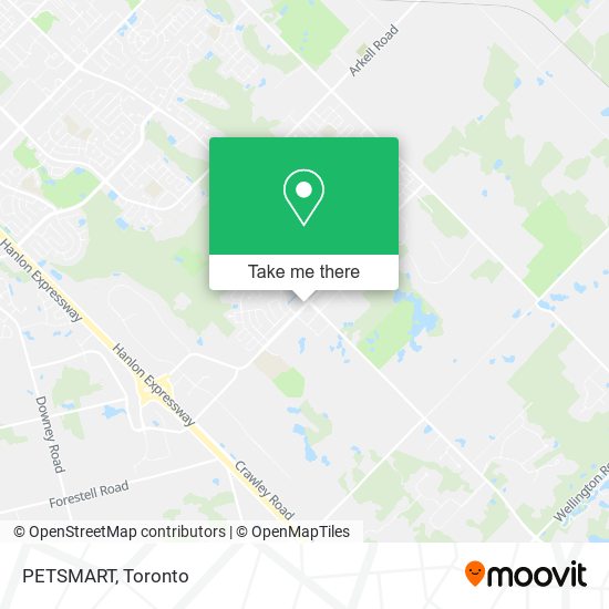 PETSMART map