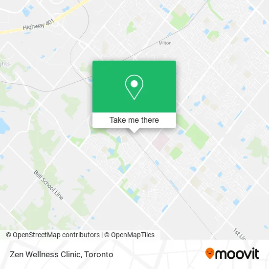 Zen Wellness Clinic map