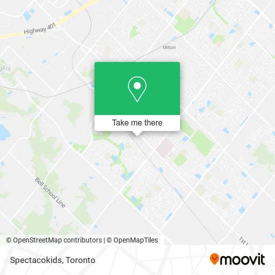 Spectacokids map