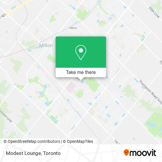 Modest Lounge map