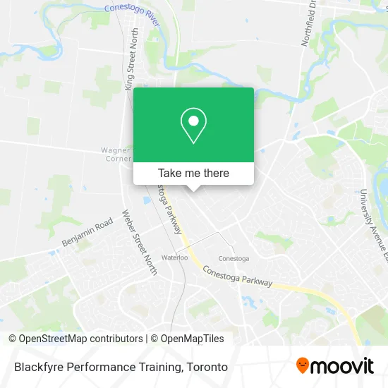 Blackfyre Performance Training map