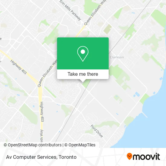 Av Computer Services map