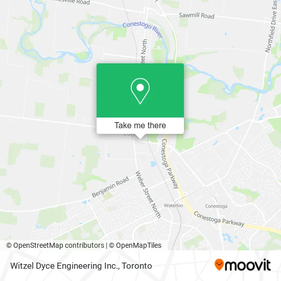 Witzel Dyce Engineering Inc. map