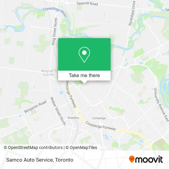 Samco Auto Service map