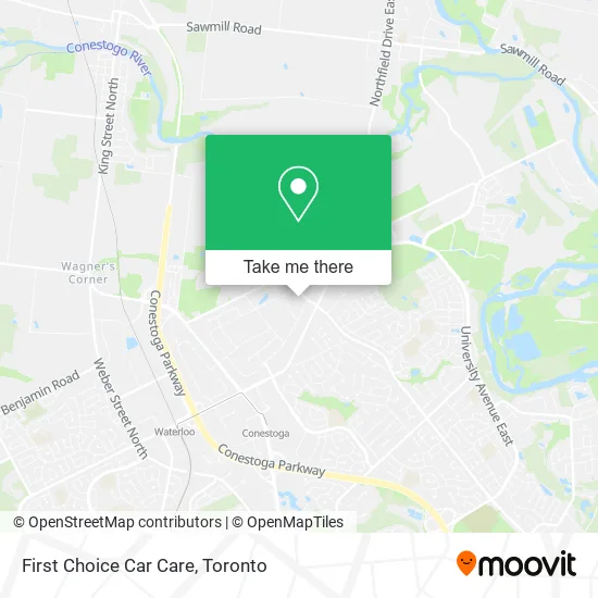 First Choice Car Care map