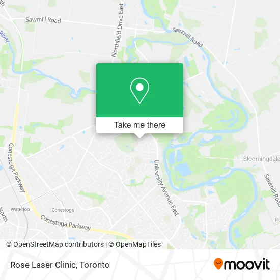 Rose Laser Clinic map