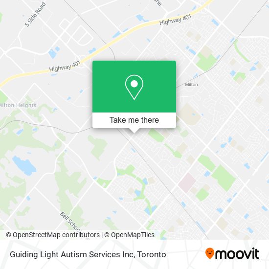 Guiding Light Autism Services Inc map