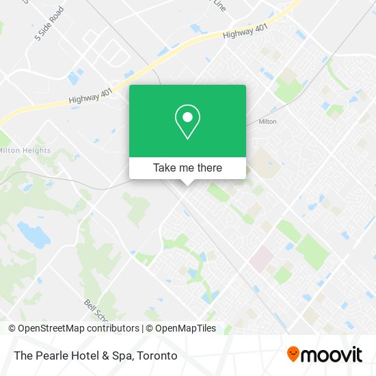 The Pearle Hotel & Spa map