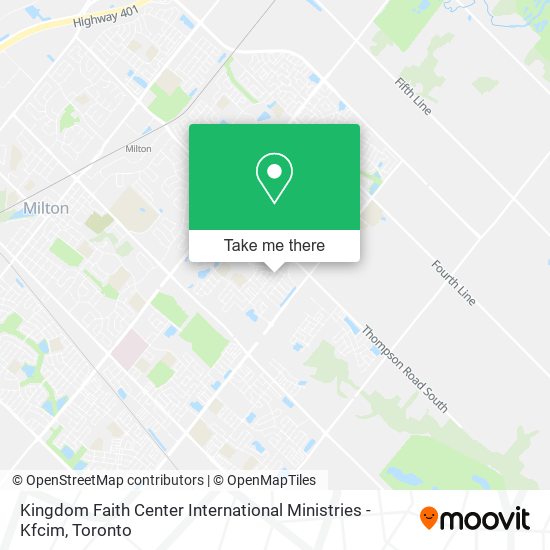 Kingdom Faith Center International Ministries - Kfcim map