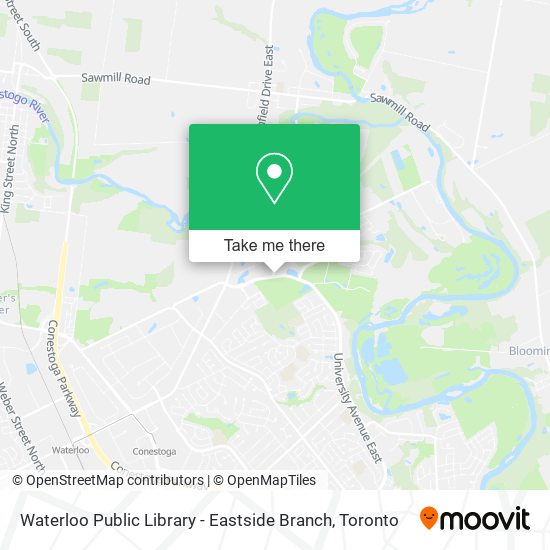 Waterloo Public Library - Eastside Branch plan