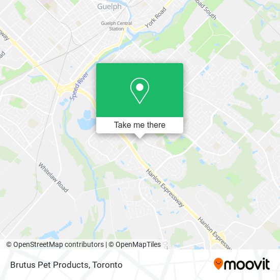 Brutus Pet Products map