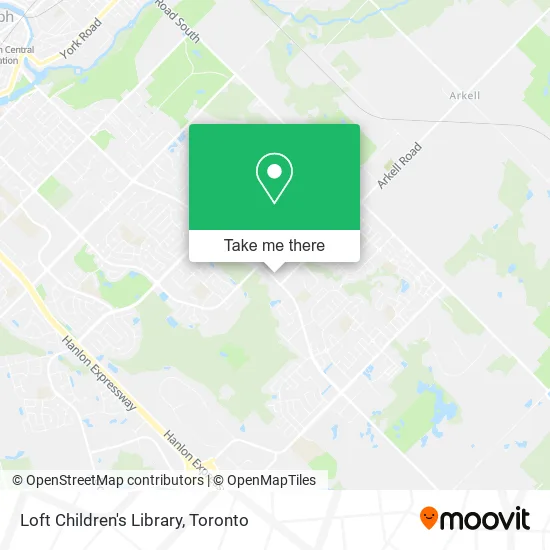 Loft Children's Library map
