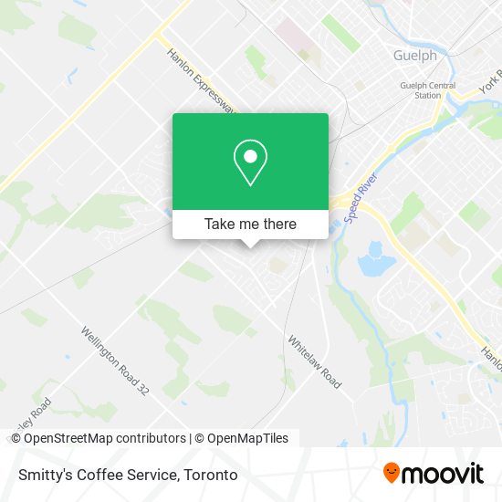 Smitty's Coffee Service map