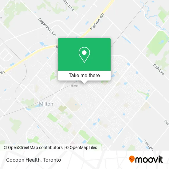 Cocoon Health map