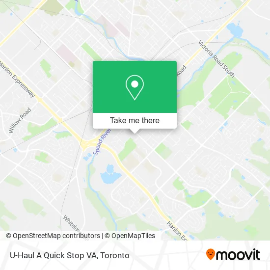 U-Haul A Quick Stop VA map