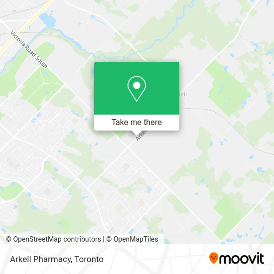 Arkell Pharmacy map