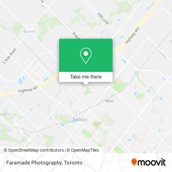 Faramade Photography map