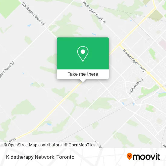 Kidstherapy Network map