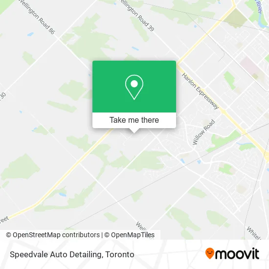 Speedvale Auto Detailing map