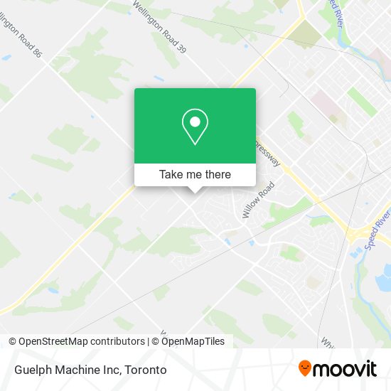 Guelph Machine Inc map