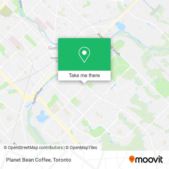 Planet Bean Coffee map