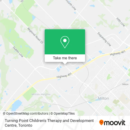 Turning Point Children's Therapy and Development Centre map