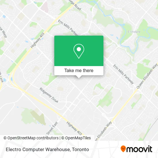 Electro Computer Warehouse map