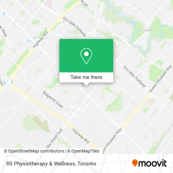 R3 Physiotherapy & Wellness map