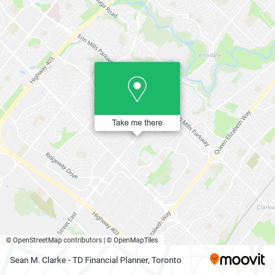 Sean M. Clarke - TD Financial Planner map