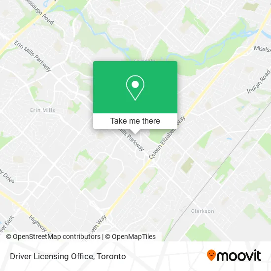 Driver Licensing Office plan