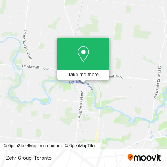 Zehr Group map