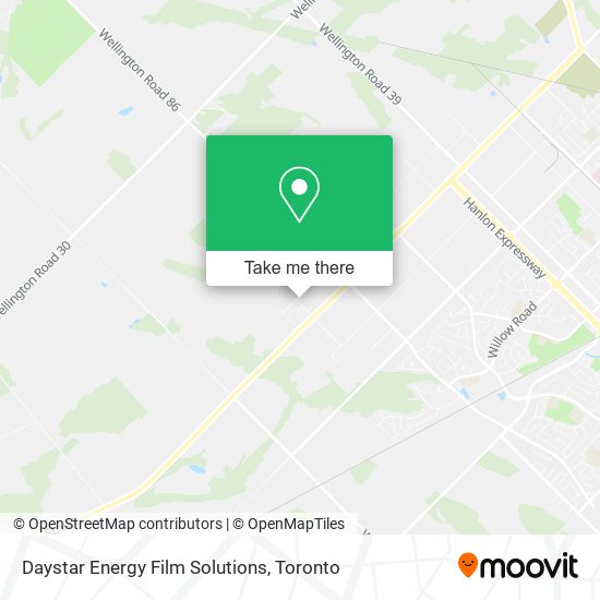 Daystar Energy Film Solutions map