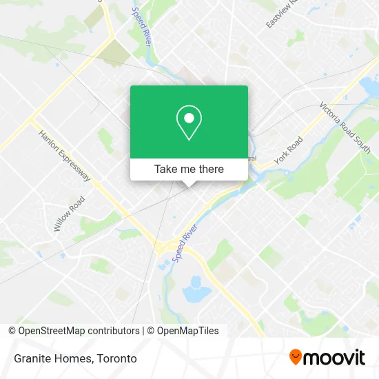 Granite Homes map
