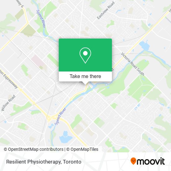 Resilient Physiotherapy map