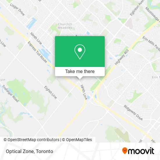 Optical Zone map