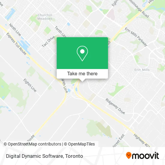 Digital Dynamic Software map